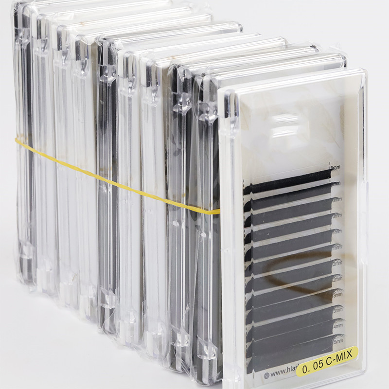 Wholesale individual volume lash and classic lash extensions with private label XJ102