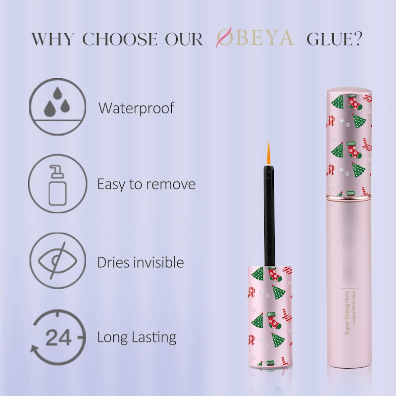 Wholesale Chiristmas safe Korean strong hold no smell strip lash Glue XJ134