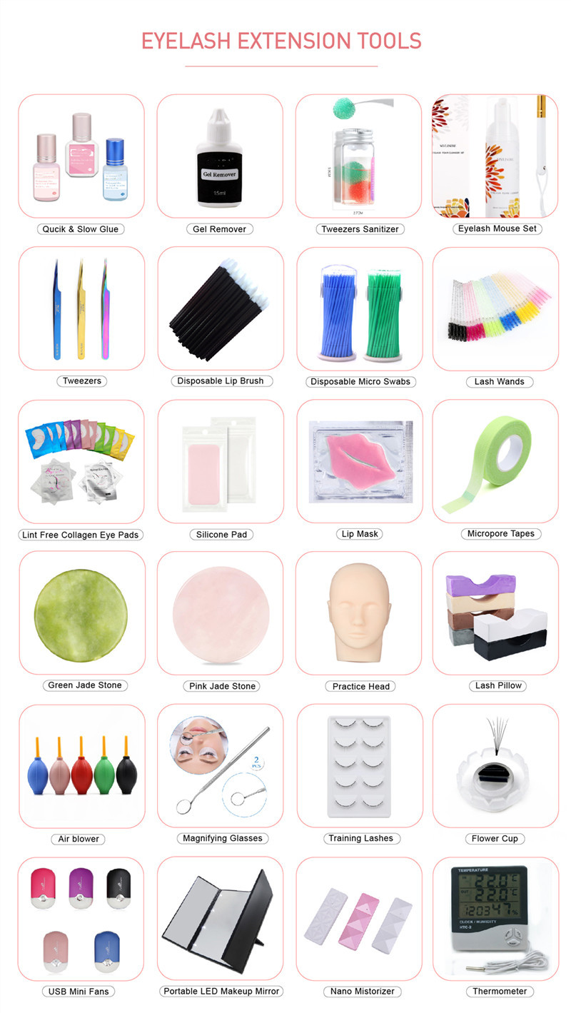 Wholesale W shape weave lash extensions XJ105