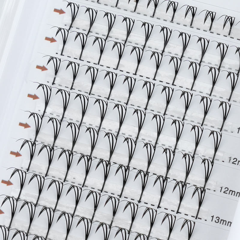New Manga Style Tapered Fairy Lash Extensions Super Soft Skin Friendly No Shedding Quick Easy Application