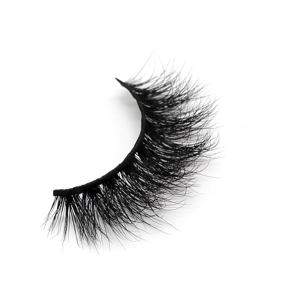 Factory Price 25mm Real Mink Fur Strip Lashes with Private Label and Package USA UK YY61