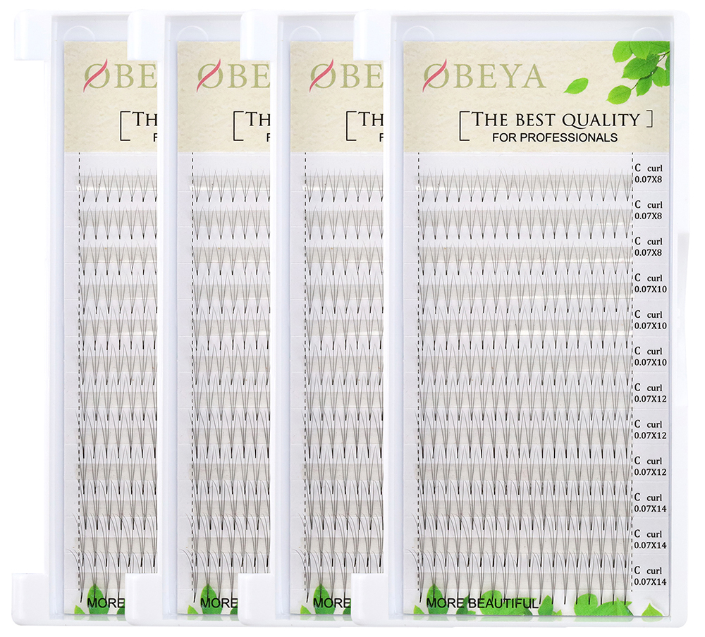 3D Premade Fans Lashes Eyelash Extension Manufacturer USA