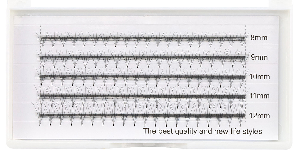 Pointy Base Premade Fans Large Tray Lash Extensions Whloesale