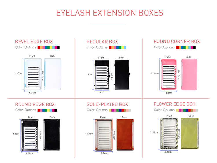 Private Label Premade Pointy Base Eyelash Extensions Wholesale