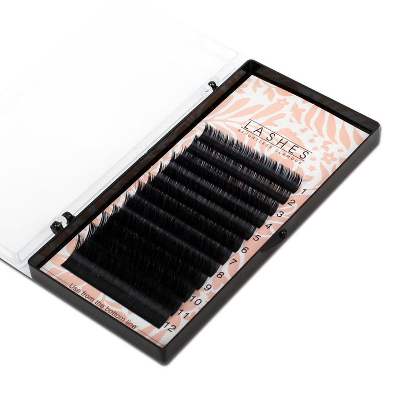 Individual lash extensions Premium Russia Volume & Classic Lash with your logo XJ90