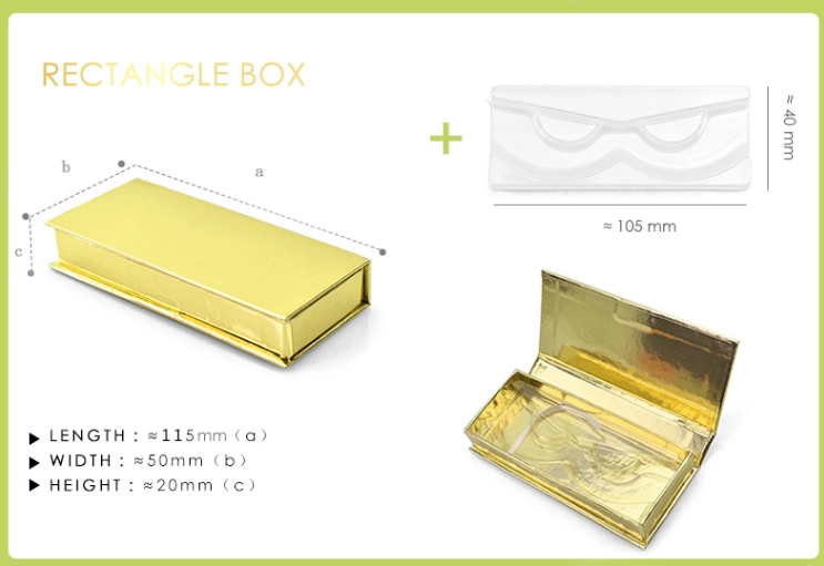Private Label Custom False Eyelash Packaging Box ZX099