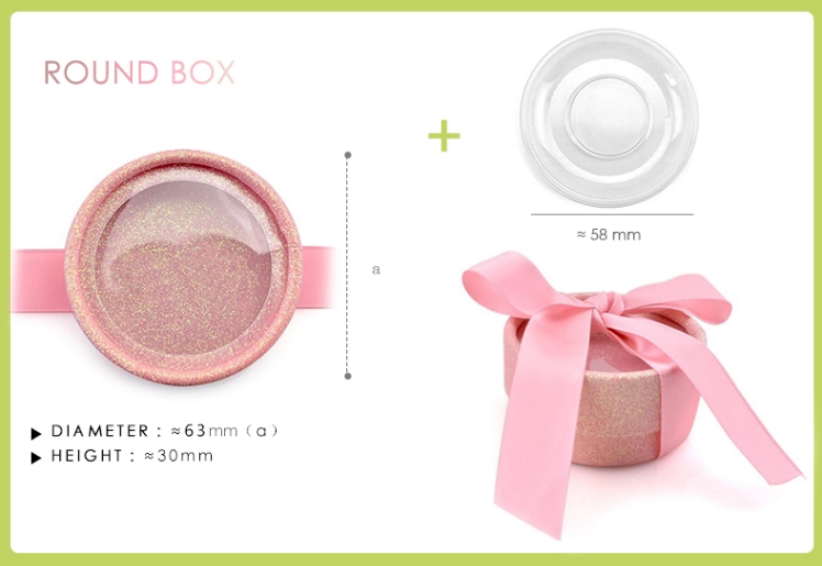 Private Label Custom False Eyelash Packaging Box ZX099