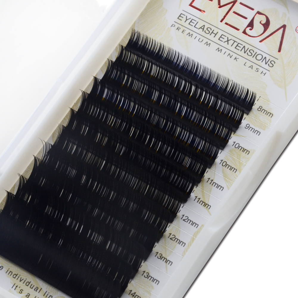 Best Eyelash Wholesaler Supply Premium Korea PBT Fiber 0.07 Russian Volume Eyelash Extension in the US YY94